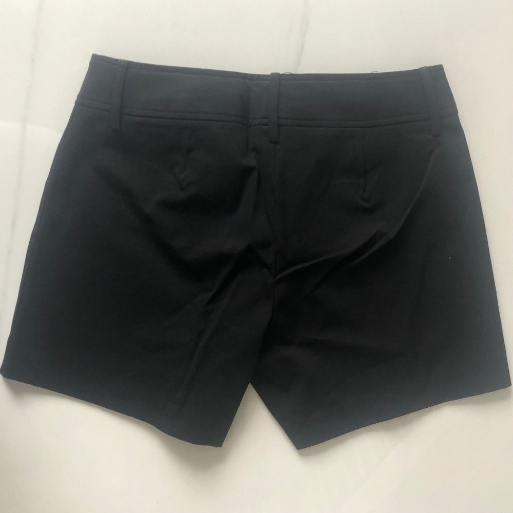 Express Flat Front Dress Shorts with Button Detail Size 3/4 - Picture 2 of 5
